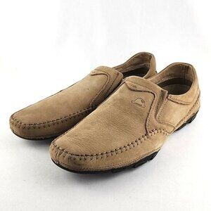 Mr. Jones Men's Sand Leather Nubuck Casual Loafer Size 11
